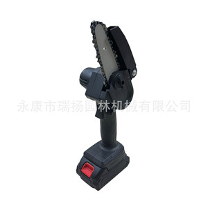Mini Chainsaw 4 In Battery <b>Powered</b> Cordless Portable Outdoor Tree Cutting <b>Tool</b> - Product Image 3