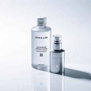 Skin & Lab - Set de Cuidado Diario de la Piel para Todo Tipo de Piel: Ampolla de Glutatión 200 ml, Suero Reparador de Retinol 30 ml - Product Image 1