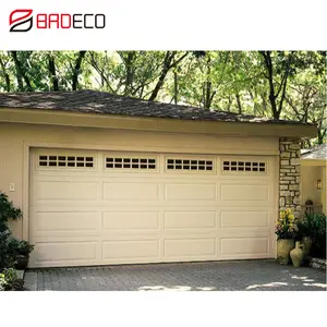 China Supplier Automatic Remote Control Panel Overhead Garage Door Roll Up Electric Garage Doors