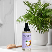 Sérum capillaire personnalisé à la biotine pour la croissance des cheveux, épaississement, renforcement des racines, réduction de la chute et soin nourrissant des follicules