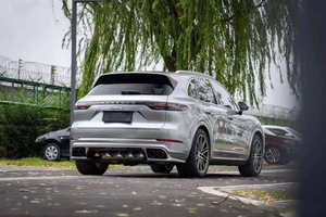 ชุดแต่ง <span class=keywords><strong>TKT</strong></span>+Turbo Style Facelift สำหรับรถปอร์เช่ คาเยนน์ 9Y0 ปี <span class=keywords><strong>2018</strong></span> - กันชนหน้า/ซุ้มล้อ (อัพเกรดสภาพการใช้งาน) - Product Image 6