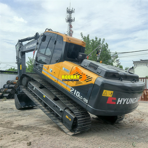 Excavadora de cadenas Hyundai R210LC-7 usada, 21 toneladas, original de Corea, excavadora hidráulica en perfectas condiciones de funcionamiento, pocas horas de uso, 21 - Product Image 2