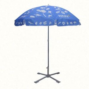 Sombrilla de Jardín Redonda Personalizable de 220 cm con Apertura Automática Rápida, Tamaño Estándar, Parasol para Exteriores - Product Image 3