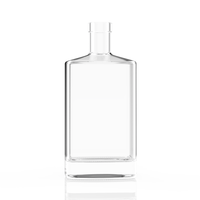 Bouteille en verre à facettes géométriques artisanale, design sculptural pour whisky ultra premium, édition collector de tequila, emballage en gros