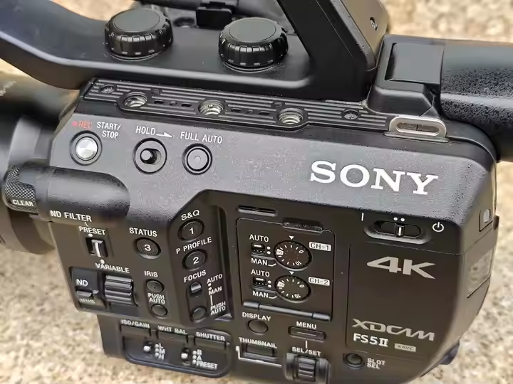 sony 4k movie camera professional