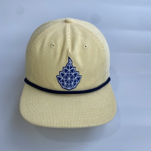 Gorra Snapback de Corduroy Ligera con Visera Plana, Resistente a Desgarros, Fácil de Transportar y Guardar, Ideal para Actividades al Aire Libre y Campismo - Product Image 1