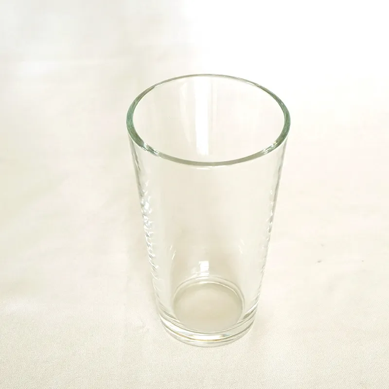 wholesale cheap price transparent clear custom 16oz pint glasses beer mugs drinking glassware with logo printing