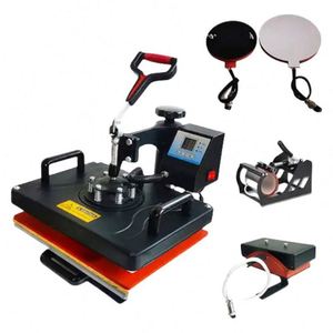 Prensa de Calor 5 en 1 Todo en Uno para Camisetas, Gorras y Tazas, Compatible con Estampado en Caliente y Transferencia Térmica - Product Image 2