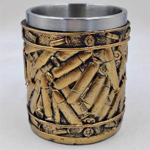 Taza de Cerveza con Diseño de Bala de Pistola, de Acero Inoxidable, para Hombre, Taza de Café, Taza de Vino, Regalo para el Día del Padre, Navidad - Product Image 3