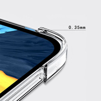 [4 sudut Bumper] Tablet transparan casing Tpu pemasok pelindung hibrida Tpu Tablet Case untuk Xiaomi Pad 5 Case