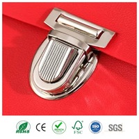 Boîte cadeau de luxe en cuir PU au design créatif personnalisé pour la Fête de la Mi-Automne, boîte d'emballage pour gâteaux de lune avec poignée et serrure