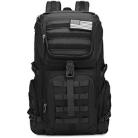 Sac à dos pour ordinateur portable à la mode avec conception de camouflage sangle de lampe de poche étanche doublure en nylon-pour une utilisation tactique de cyclisme de survie