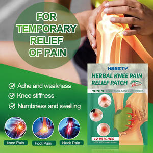 Health Care Products Disposable <b>Knee</b> <b>Pain</b> <b>Relief</b> <b>Patch</b> Natural Wormwood Herbal Plaster Transdermal <b>Knee</b> <b>Patch</b> - Product Image 4