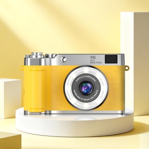 Thiết Kế Mới 2.4-Inch IPS Màn Hình 180 Lật Bìa 8X Zoom Kỹ Thuật Số 48MP 4K Màu Vàng Sinh Viên Trẻ Em Ảnh Tự Sướng Vlogging Máy Ảnh Kỹ Thuật Số - Product Image 4