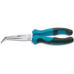 HAZET - 1841B-33 Snipe <b>nose</b> <b>pliers</b> curved design (45°) - EAN 4000896006434 <b>PLIERS</b> AND CUTTERS <b>NEEDLE</b> <b>NOSE</b> <b>PLIERS</b> - Product Image 1