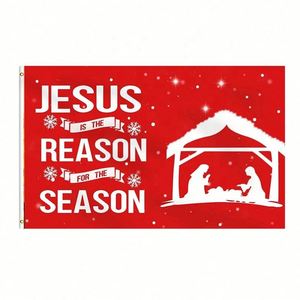 Drapeau en polyester personnalisé de haute qualité 3x5 pieds (150*90 cm) – Impression publicitaire économique avec n'importe quel logo – Drapeau et bannière promotionnels en coton - Product Image 2