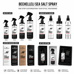 <span class=keywords><strong>Spray</strong></span> capillaire professionnel au sel de mer pour hommes, pour volume, texture, style plage, fini mat, <span class=keywords><strong>spray</strong></span> coiffant léger, tenue longue durée - Product Image 2