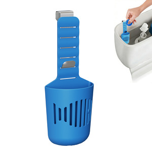 Support réglable pour tablettes de nettoyage de réservoir de toilettes, pince métallique, capacité supérieure à 10L, support de rangement pour nettoyant WC, organisateur de salle de bain - Product Image 1