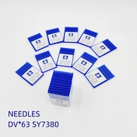 Aiguilles à coudre industrielles Q.X.YUN DV*63 DVX63, plusieurs tailles disponibles (60/8-200/25), compatibles avec JUKI/Brother/Siruba