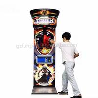 Jeux d'arcade à pièces, machine de boxe, simulateur de frappe, divertissement de rue, jeu sportif d'intérieur avec gants de boxe pour adultes