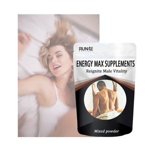 Suppléments de Tribulus en capsules bio pour hommes, mélange de poudre de Maca Horny Goat Weed, contenant des parties de fruits et de feuilles - Product Image 1