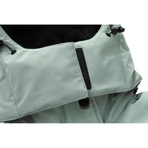 Chaqueta de esquí de invierno para mujer Moerdeng, abrigo con capucha impermeable con aislamiento sintético para deportes de nieve - Product Image 5