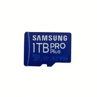 Carte mémoire TF Samsung Memory Pro Plus U3 A2 V30 Classe 10 avec adaptateur SD, mini carte SD de stockage, compatible caméra 4K