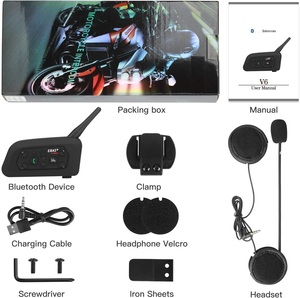 Personalizar <span class=keywords><strong>EJEAS</strong></span> <span class=keywords><strong>V6</strong></span> V4 FBI Full Duplex Entrenador de fútbol bidireccional Judger Arbitraje Earhook Auricular Árbitro de fútbol Auriculares - Product Image 2