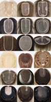 Prothèse capillaire SHY en cheveux naturels, couleur blonde, cheveux Remy chinois, base mono, fourniture professionnelle de prothèses capillaires