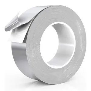 Zhb Aluminiumfolie Adhesive Sealing Tape Thermische Weerstaan Duct Reparaties Hoge Temperatuur 4.8/5.0Cm Slip Folie Plakband