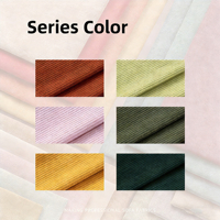 Tela de Pana Jacquard Impermeable de 8 Varillas, 100% Poliéster con Revestimiento de PVC, Tela Moderna para Tapicería de Interior y Exterior