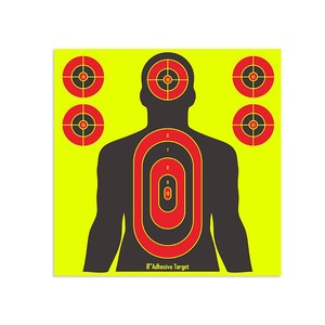 8-inch chụp mục tiêu nhãn huỳnh quang chụp giật gân mũi tên mục tiêu giấy cung và mũi tên nhắm mục tiêu giấy - Product Image 5