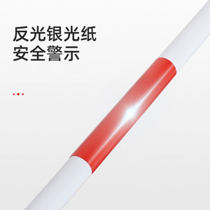 Canne de marche réglable, pliable, blanche, pour aveugles, avec poignée antidérapante et sangle de sécurité - Product Image 2