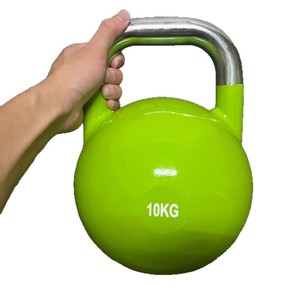 Pesa Rusa <span class=keywords><strong>de</strong></span> Competición, Pesa Rusa con Código <span class=keywords><strong>de</strong></span> Color para Entrenamiento <span class=keywords><strong>de</strong></span> Fuerza, CrossFit, Gimnasio y Entrenamientos en Casa, 4kg-32kg - Product Image 5