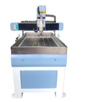 Routeur CNC à trois axes haute rigidité 6090 pour le travail du bois, gravure, broche de refroidissement par eau 2,2 kW, broche simple, NC Studio/DSP, roulement