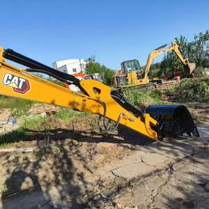 Mini-excavatrice Caterpillar 305.5E certifiée CE, excavatrice hydraulique Caterpillar de 5,5 tonnes, moteur Cummins, accessoire tarière - Product Image 5