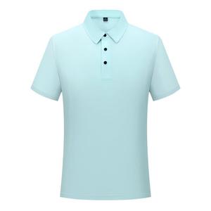 Camisa Polo de Manga Corta, Color Sólido, Poliéster, Ropa de Trabajo, Uso Diario - Product Image 3