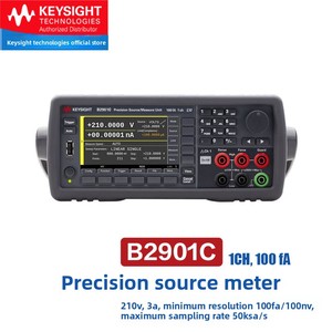แหล่งจ่ายไฟมิเตอร์วัดค่าไฟฟ้า Keysight รุ่น B2900C-CL หน่วยการวัด ผลิตในประเทศจีน - Product Image 6