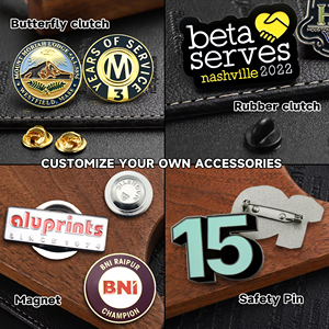 Spilla da baseball personalizzata con design della bandiera <span class=keywords><strong>dello</strong></span> stato per lo <span class=keywords><strong>spirito</strong></span> di squadra e regali da collezione - Product Image 4