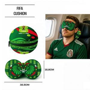 Antifaz de Seda para Dormir con Diseño 3D del Mundial FIFA 2026, Tema México, para Acampar al Aire Libre, Descansar, Recuerdos y Regalos - Product Image 1