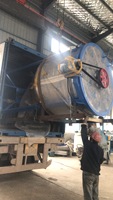 Miscelatore a Vite per Silo in Acciaio Inox per Materie Plastiche Grezze, Miscelatore Verticale per Resina HDPE PVC, Silo di Miscelazione per Pellet di Plastica