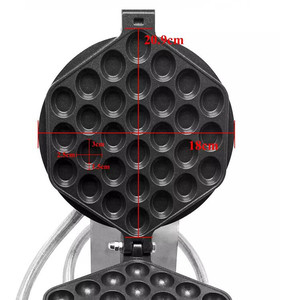 Machine à snack électrique rotative à bulles d'œufs, <span class=keywords><strong>gaufrier</strong></span> à œufs commercial - Product Image 4