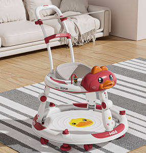 Toptan güzel fiyat moda popüler bebek tedarikçisi çok fonksiyonlu yuvarlak tekerlekler ve koltuk ile bebek yürüteci - Product Image 5