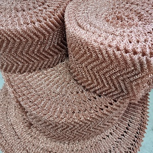 Thép Không Gỉ 60Mm 100Mm Dây Lưới Lưới Dệt Kim Kim Loại Ống Crochet Thông Tư Dây Máy Dệt Kim Trong Nga - Product Image 3