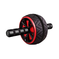 Corde à sauter de bande de résistance d'entraînement musculaire, barre de support en forme de I, ensemble de rouleaux de roue Ab pour l'exercice à domicile