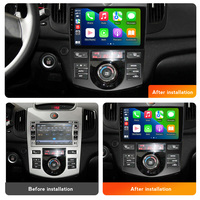 NaviFly Layar Qled Android Terbaru WIFI untuk KIA Forte Cerato 2008-2013 dengan Car Play Android Auto