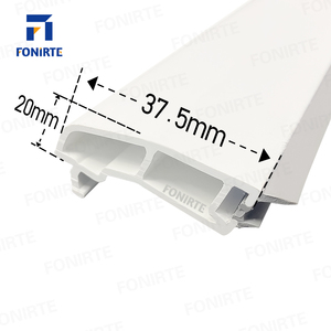 Algérie Offre Spéciale OEM ODM Ivory White 61mm Series Casement Pvc Profile windows and Door Upvc Profile - Product Image 3