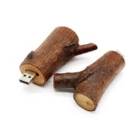 USB Flash Drive JIFU JF- Model Cabang Kayu 4GB/8GB/16GB/32GB/128GB USB 2.0 dengan Garansi 3 Tahun