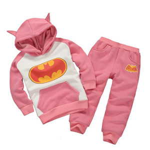 Conjunto de Ropa Deportiva Unisex de Forro Polar, Sudadera con Capucha y Pantalones, 2 Piezas, para Niños y Bebés - Product Image 3