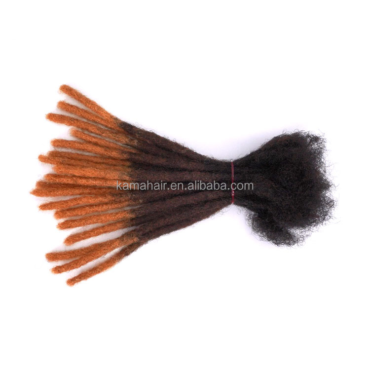 Vast Hair KAMA Brazilian Remy Hair Dreadlocks Extensions Men's Dreadlock Hair System Short Length Natural Looking High Quality thumbnail 1